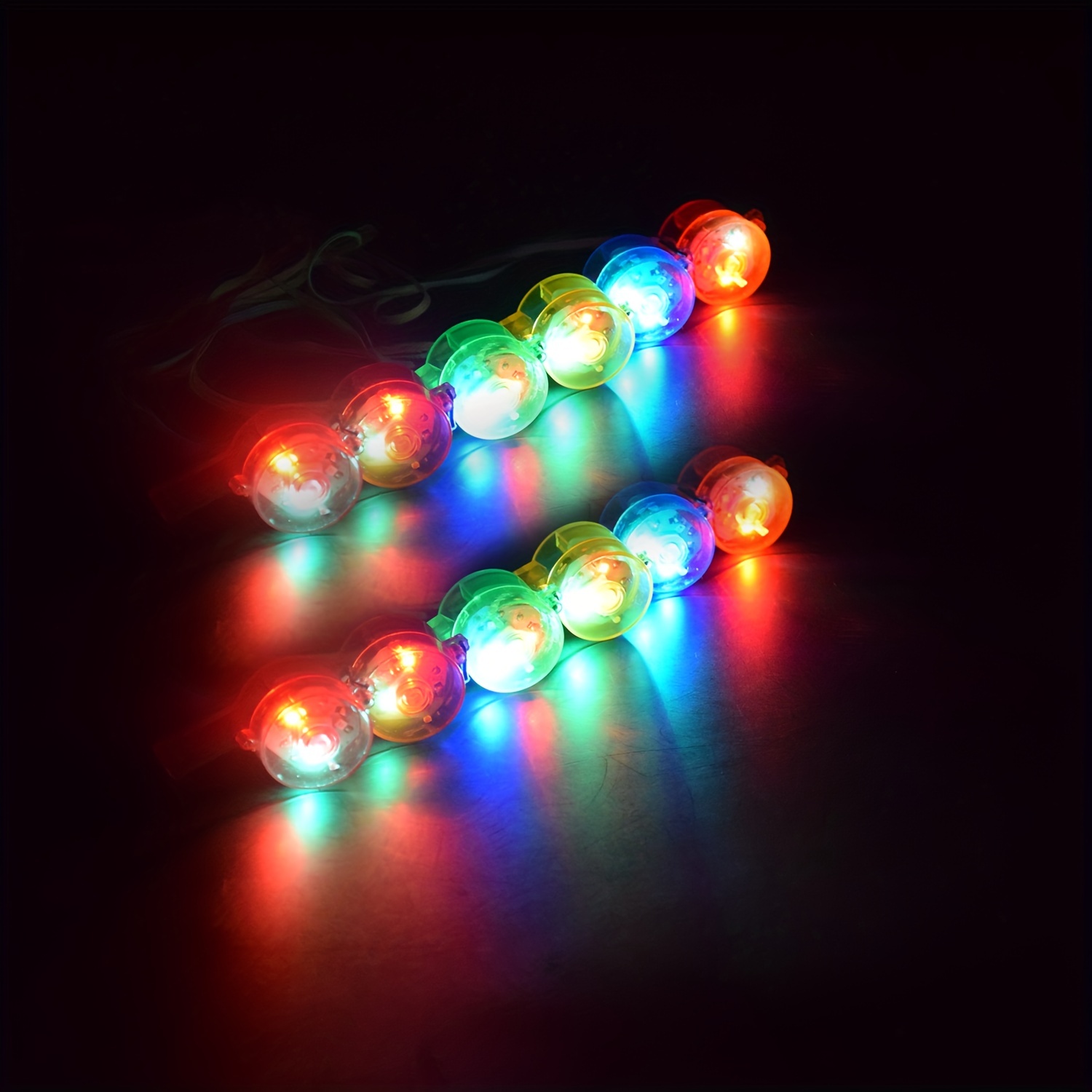 Conjunto 6 Pulseras Luminosas Led Navidad Halloween Fiestas. - Temu Mexico