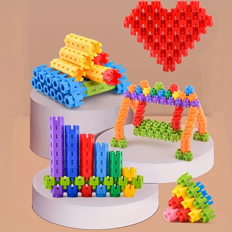 3D des blocs de construction d'Interverrouillage de gros jouet pour les  bambins l'âge de