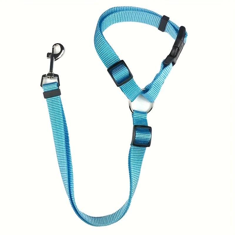 Animaux collier,Rouge--Ceinture De Sécurité Pour Chien, Ajustable