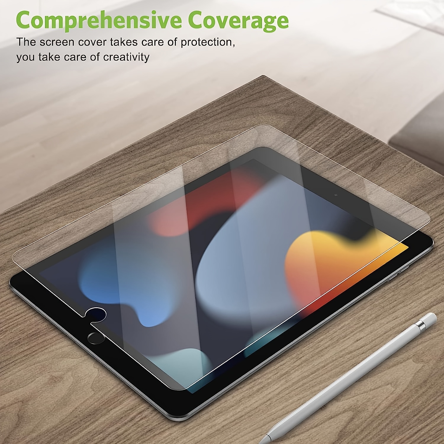 Procase 2 Verre Trempé pour iPad 10.2, iPad 9ème Génération 2021