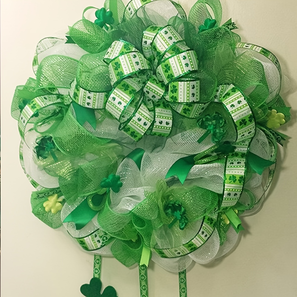 Shiny Metallic Foil Shreds Mesh Decorative Ribbons Green - Temu Australia