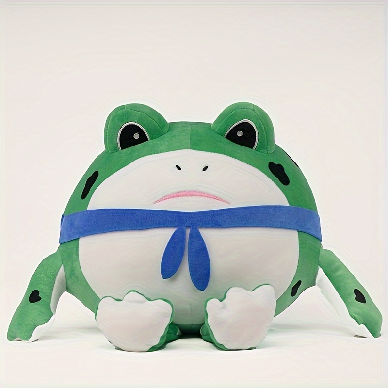 Long Legged Plush Toy Forgive Green Frog Plush Doll Duck Sleeping