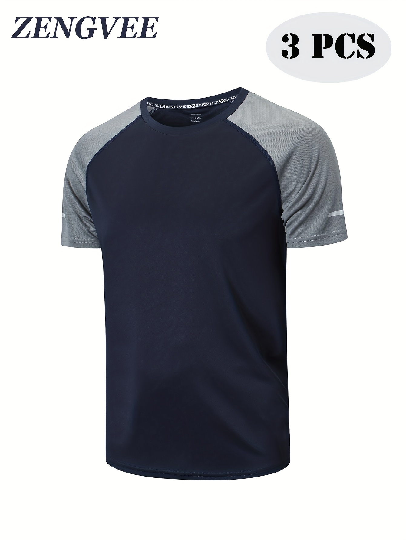 Men's Short Sleeve Crew Neck T shirts Lightweight Quick Dry - Temu