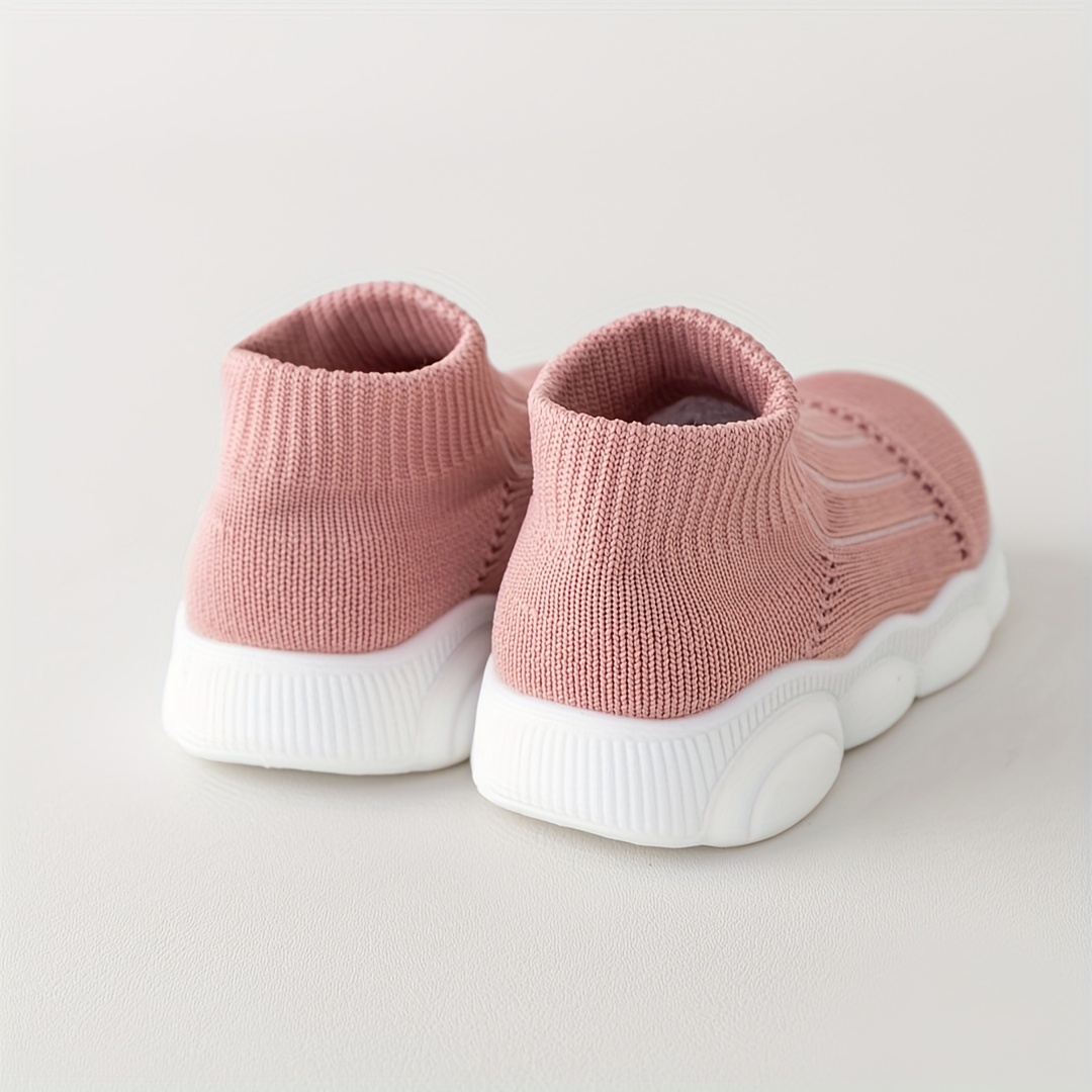 Stylish Baby & Toddler Sneakers - Slip-On, Breathable Fabric, Non-Slip Rubber Sole for Casual Attire, Men's And Women's, Sports Shoes
