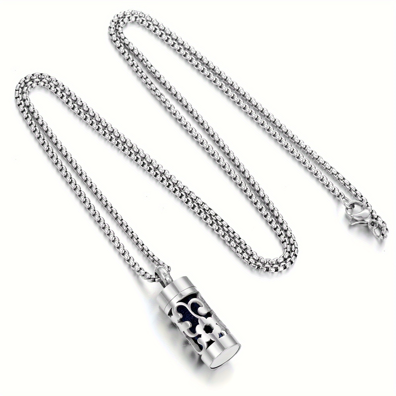 Stainless steel diffuser on sale necklace