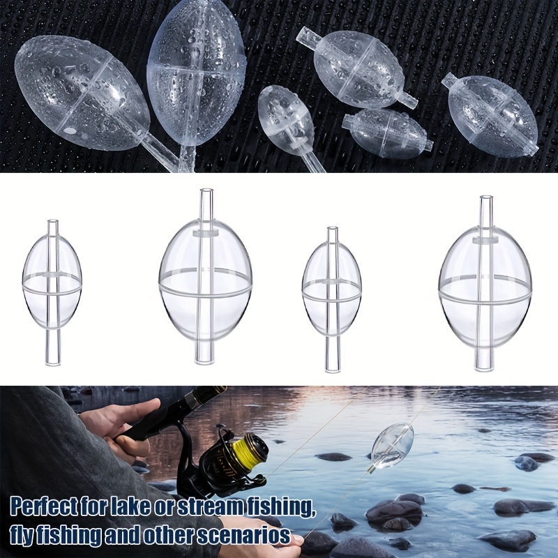 Fishing Slip Cast Spin Floats Fly Fishing Floats Clear - Temu Canada