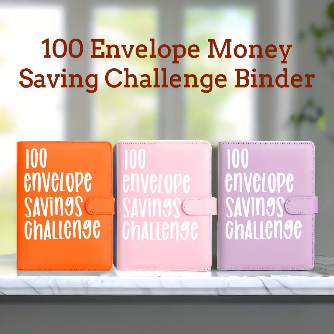 100 Enveloppe Challenge100-day Économiser de l'argent Enveloppe
