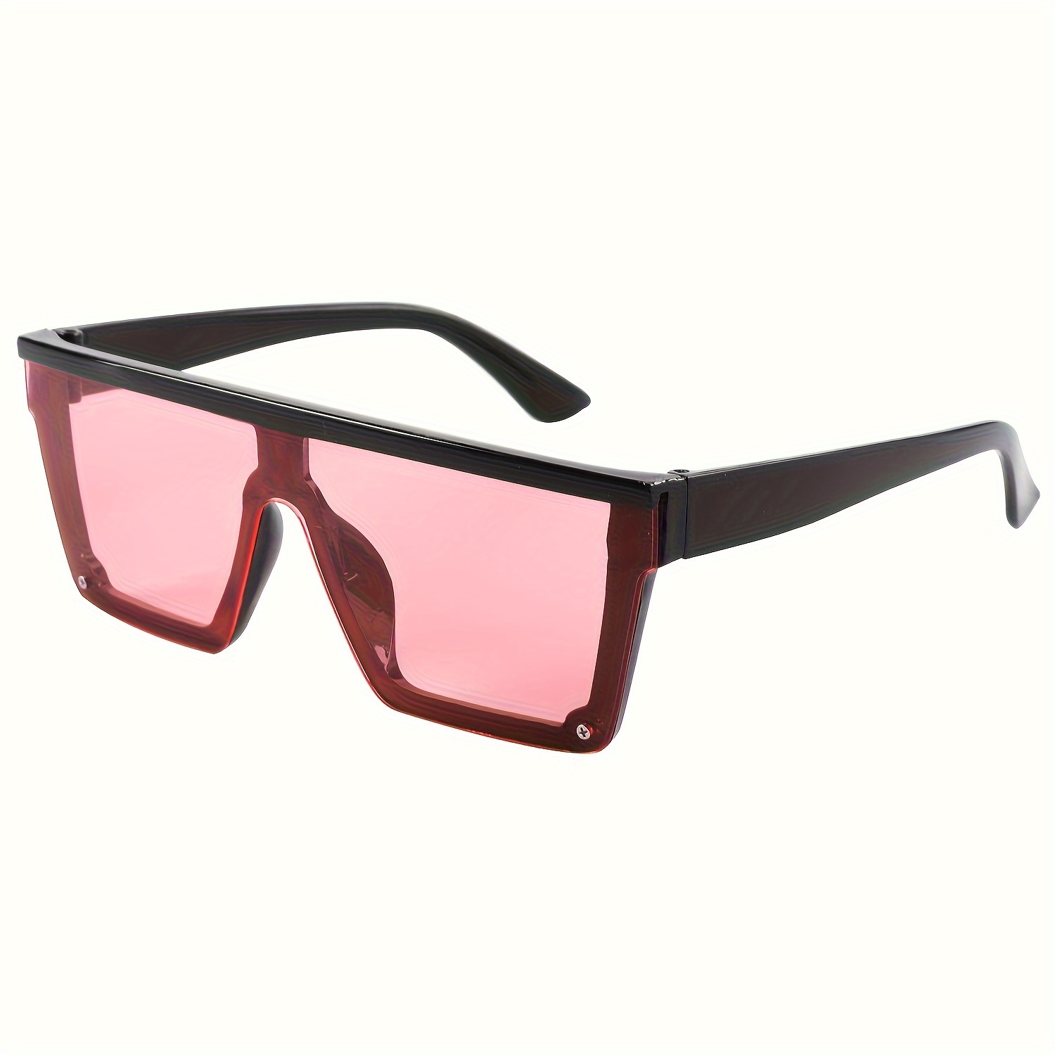 1pc Mens Square Frame Sunglasses Sports Cycling Windproof