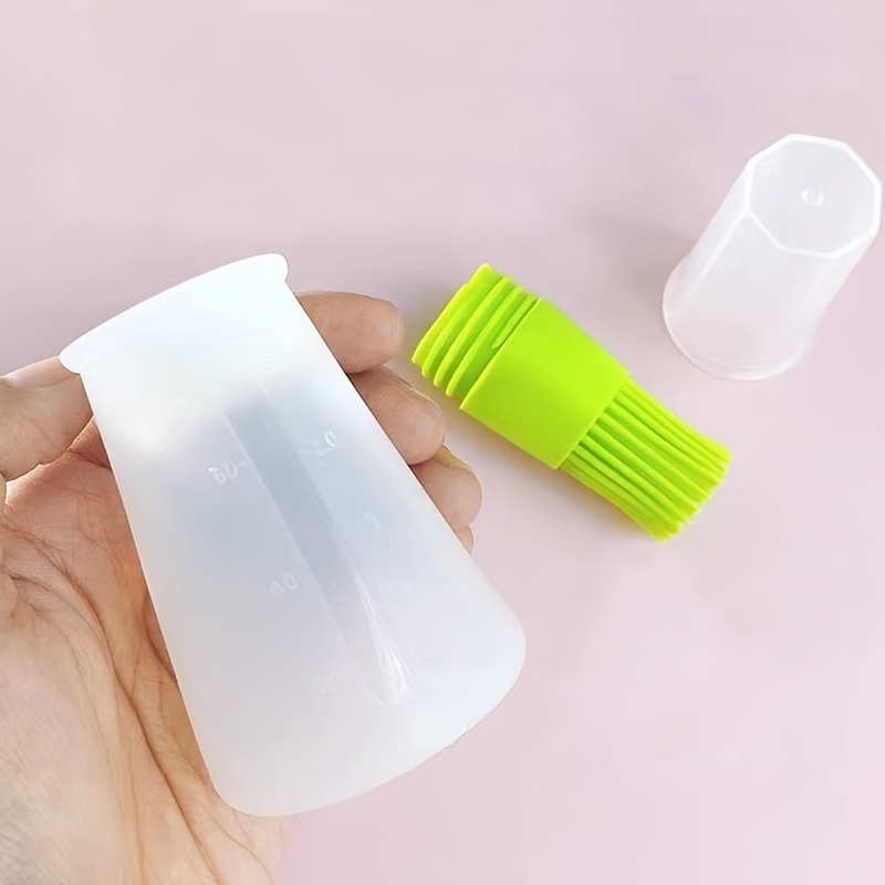 Oil Squeeze Bottle with Silicone Brush – SHOPDOPES