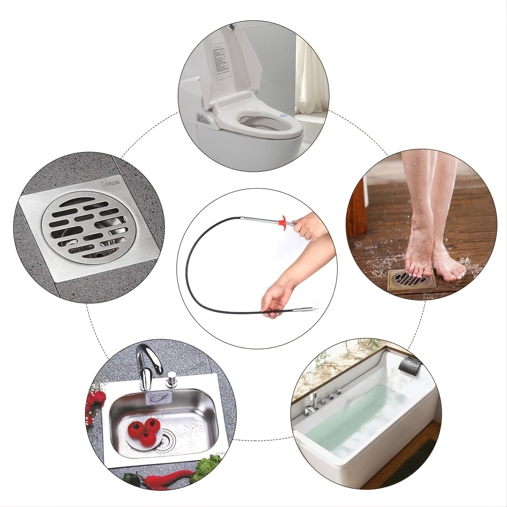 Multifunctional Cleaning Claw Flexible Drain Unclog - Temu