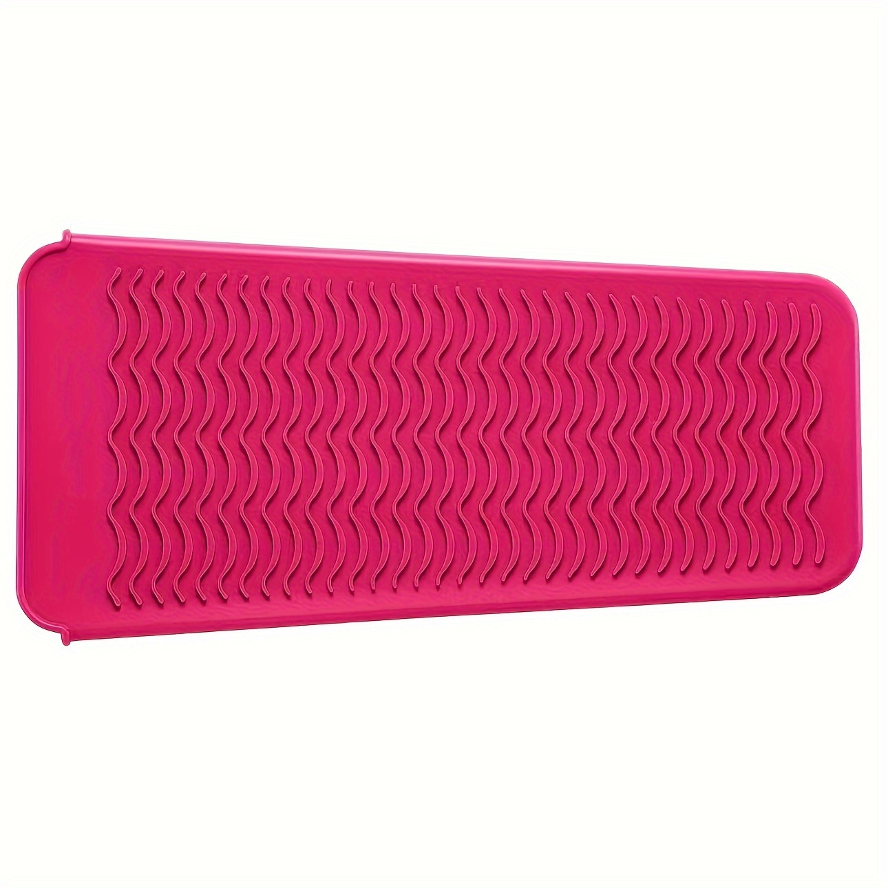 2 Pack Silicone Heat Resistant Mat For Curling Irons, Heat Mat For Hair  Straighteners