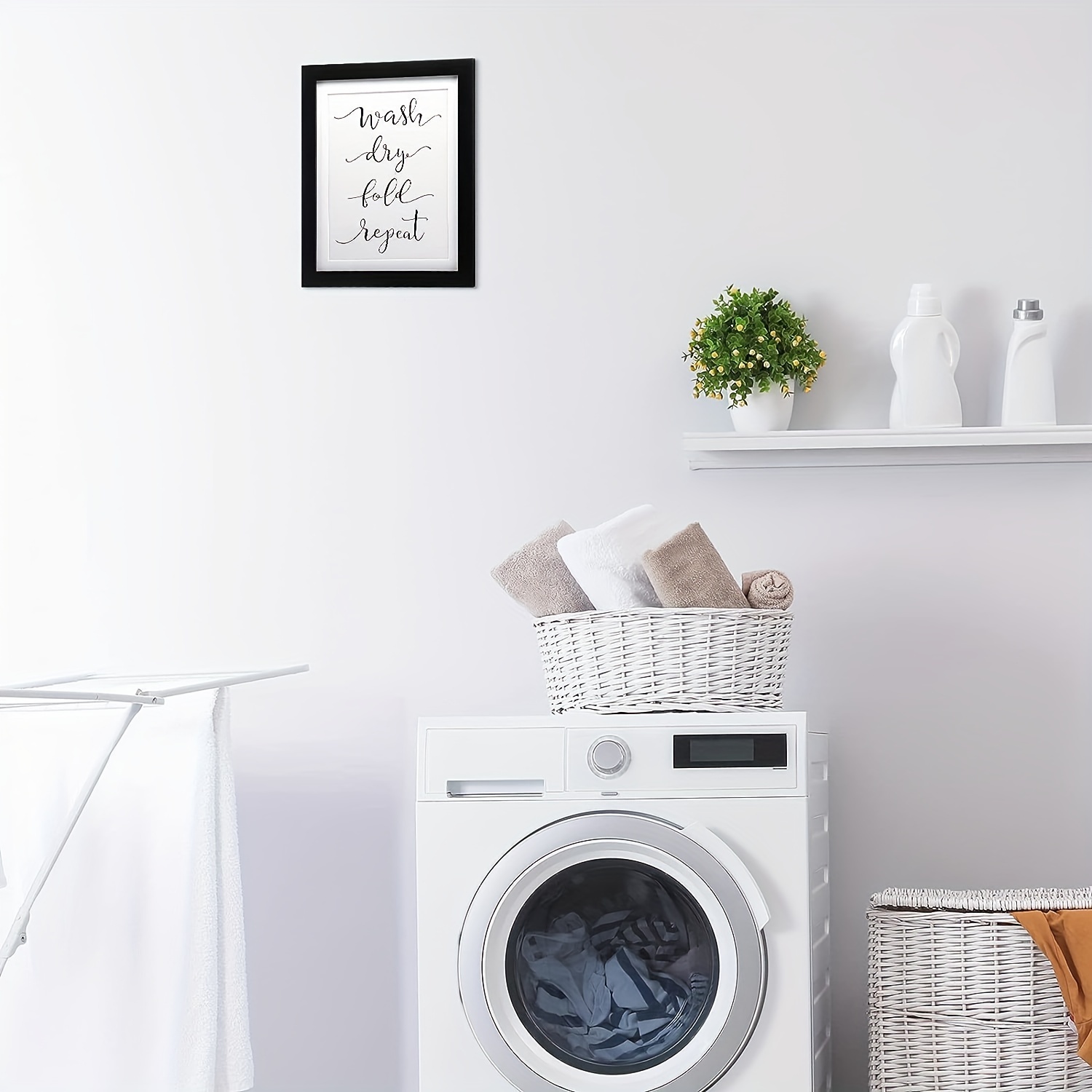 modern laundry room decor