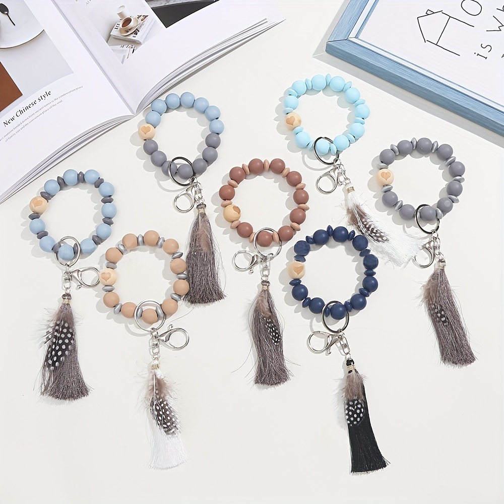 Keychain Tassels Jewelry Key Charms Keychain Tassels - Temu