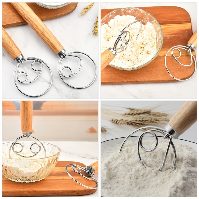 Stainless Steel Spring Coil Whisk Milk Egg Beater Blender - Temu