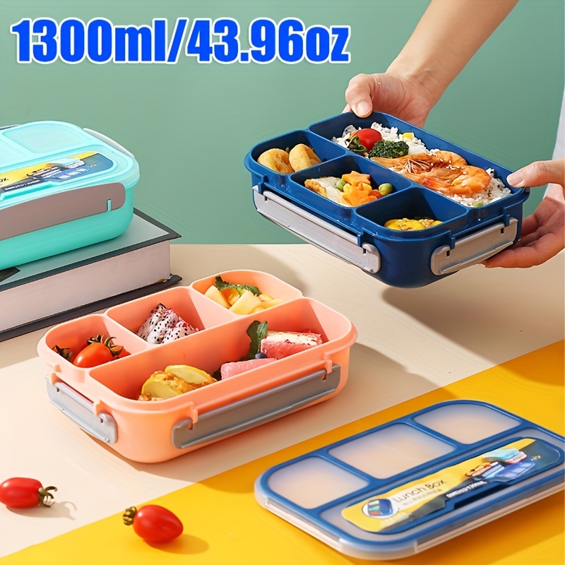 400ml Microwaveable Stainless Steel Insulated Lunch Box, 1pc Leakproof Soup  Bowl With Handle For Students