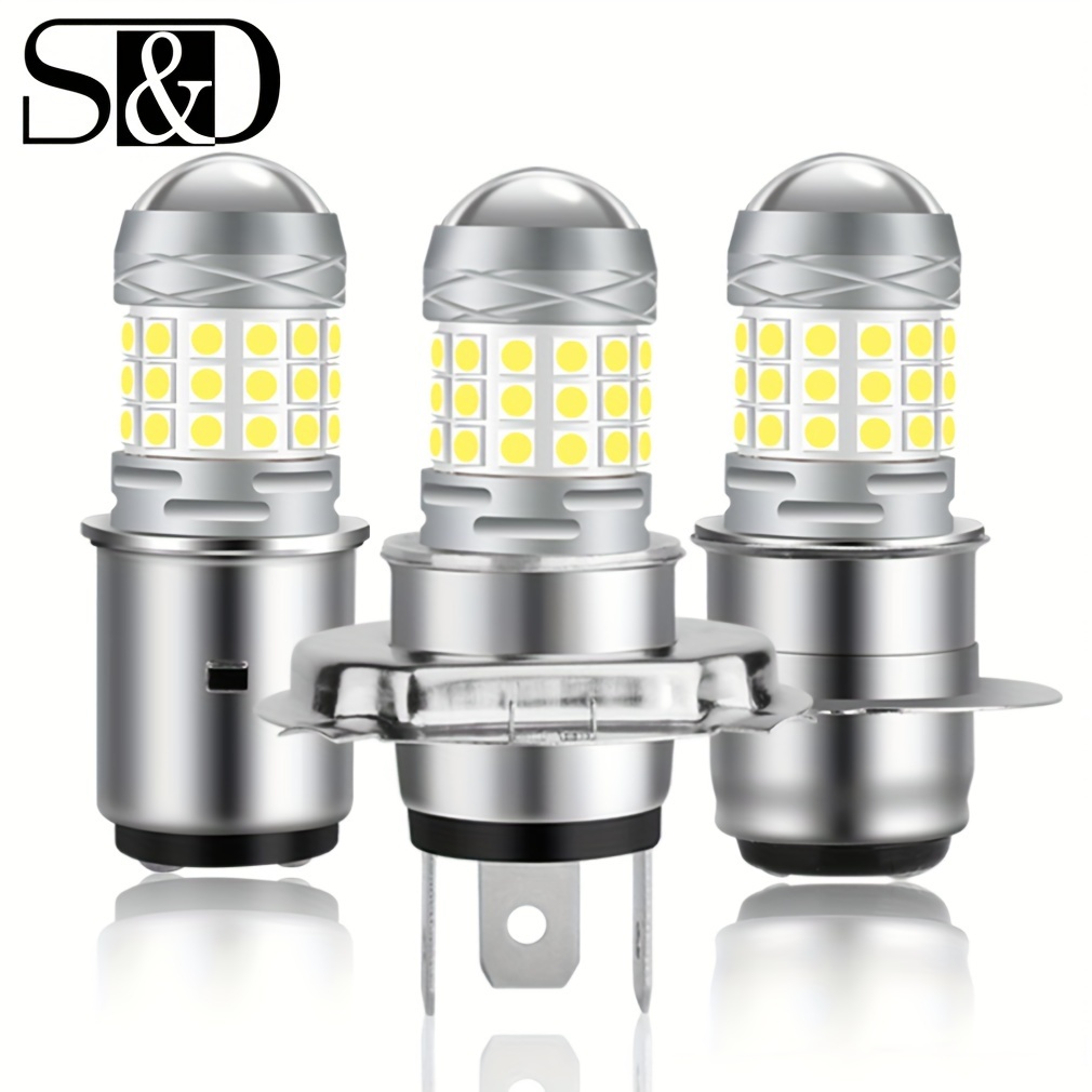 Lampe LED H4, Lampe H4, Lampe De Phare De Moto DC 12V 18W, Maison
