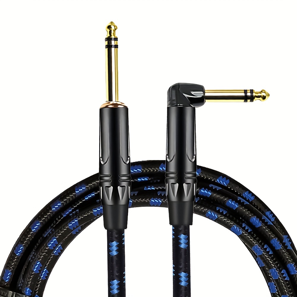 PAR- Câble d'instrument 6,35 mm jack mâle cordon d'interconnexion