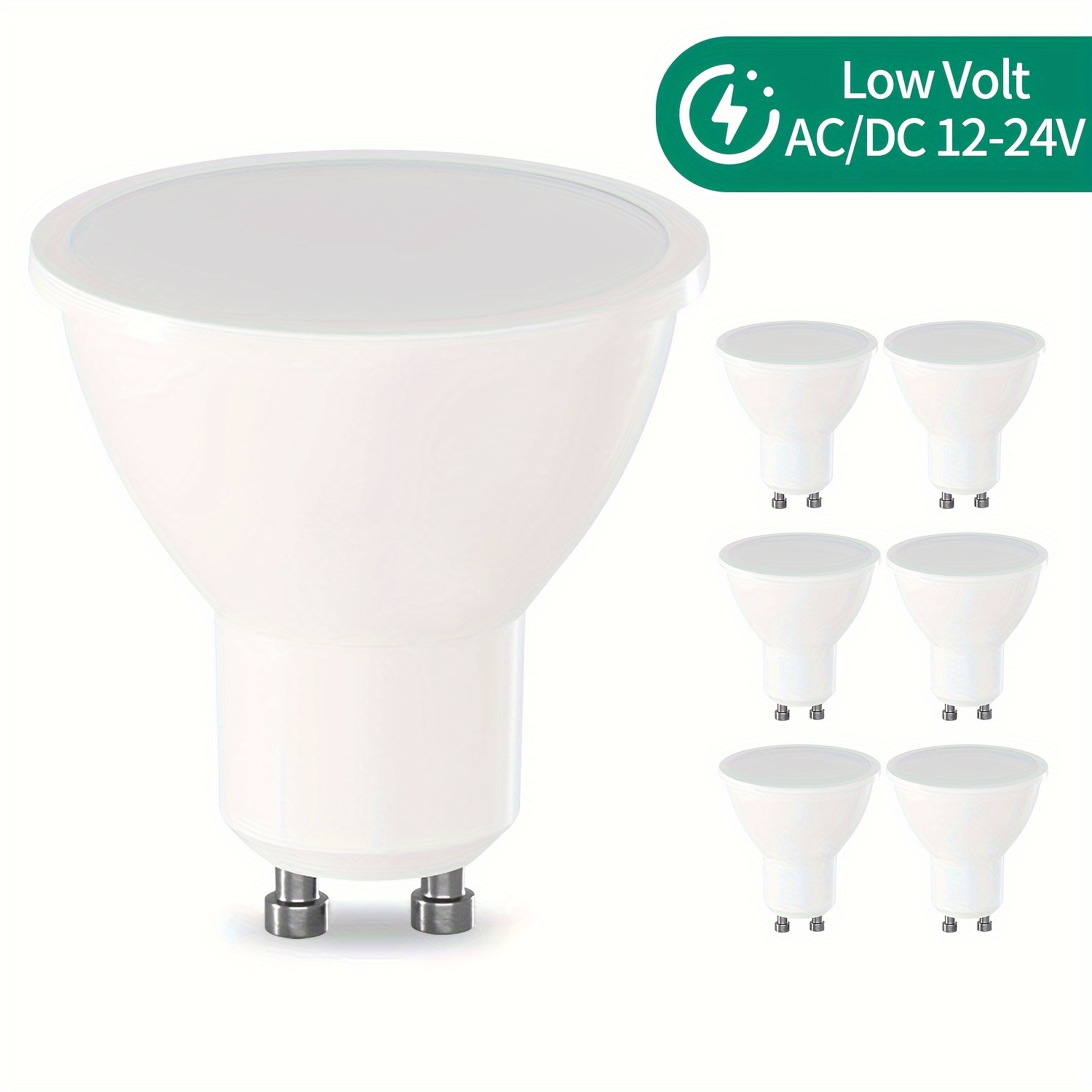 10pcs E5 E5.5 LED Bulbs, E5 Screw Bulb Lamps DC 12V 14V White 0.2Watts 6-7Lm
