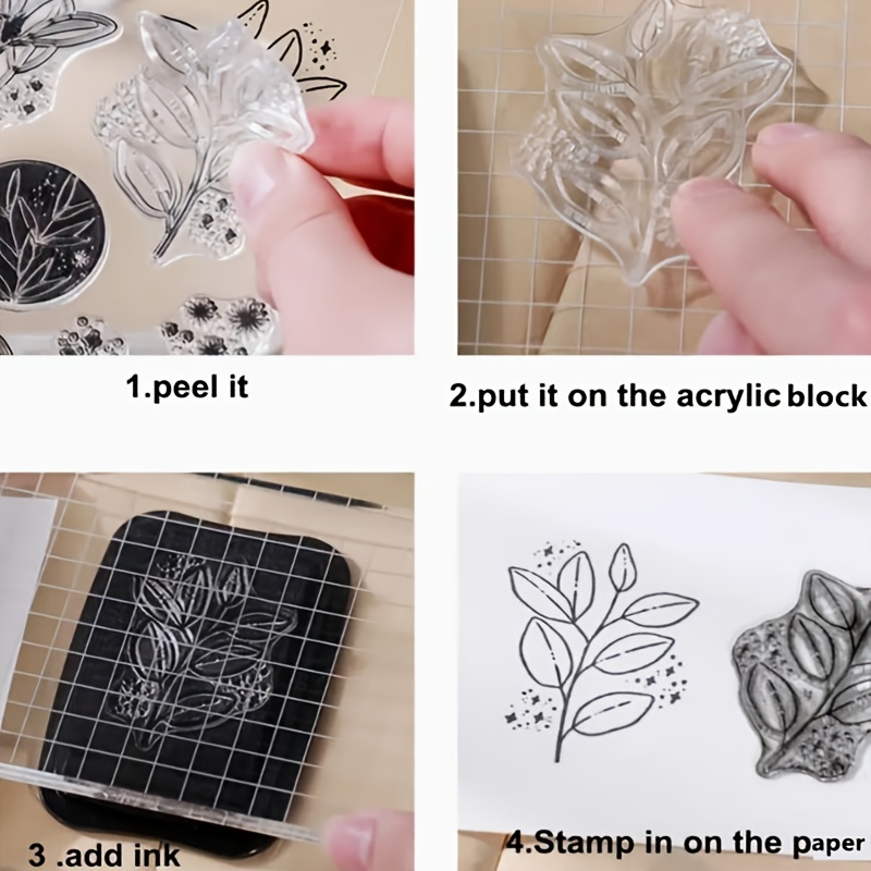 Cute Rabbit Transparent Silicone Stamps for Card Making DIY Scrapbooking