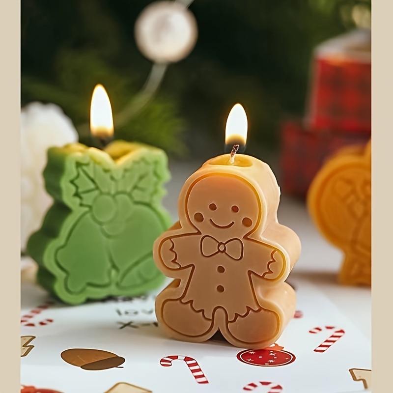 Festive Feeling: Make Your Own - Scented Candle Kit, gingerbread