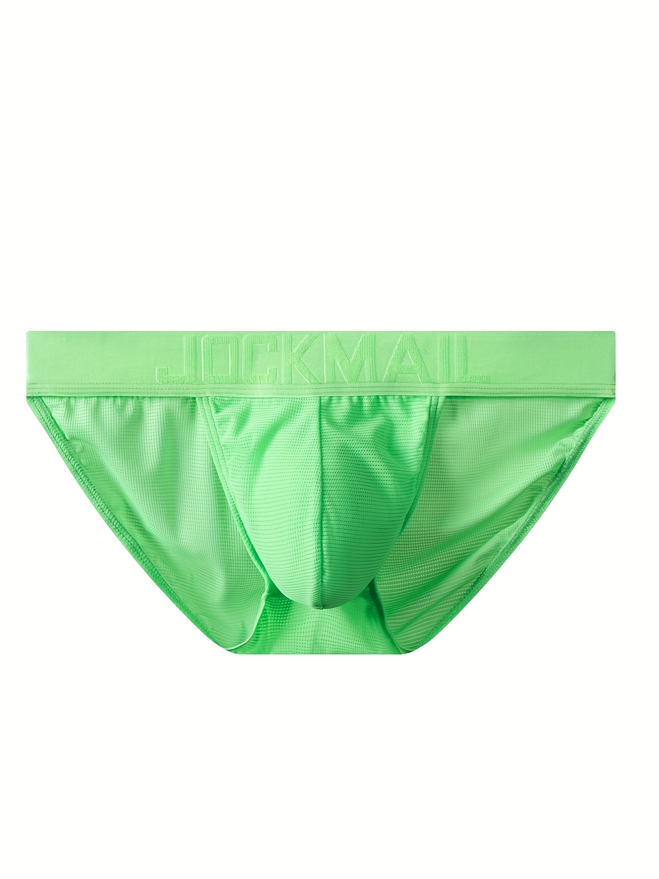 Vedolay Men's Briefs Open Hole Underwear for Men Comfortable Briefs  Breathable Men's Underwear,Green S 