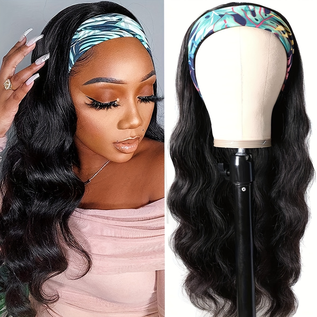 New Widened Wig Hair Band Thick Six Strands New Twist Braids - Temu