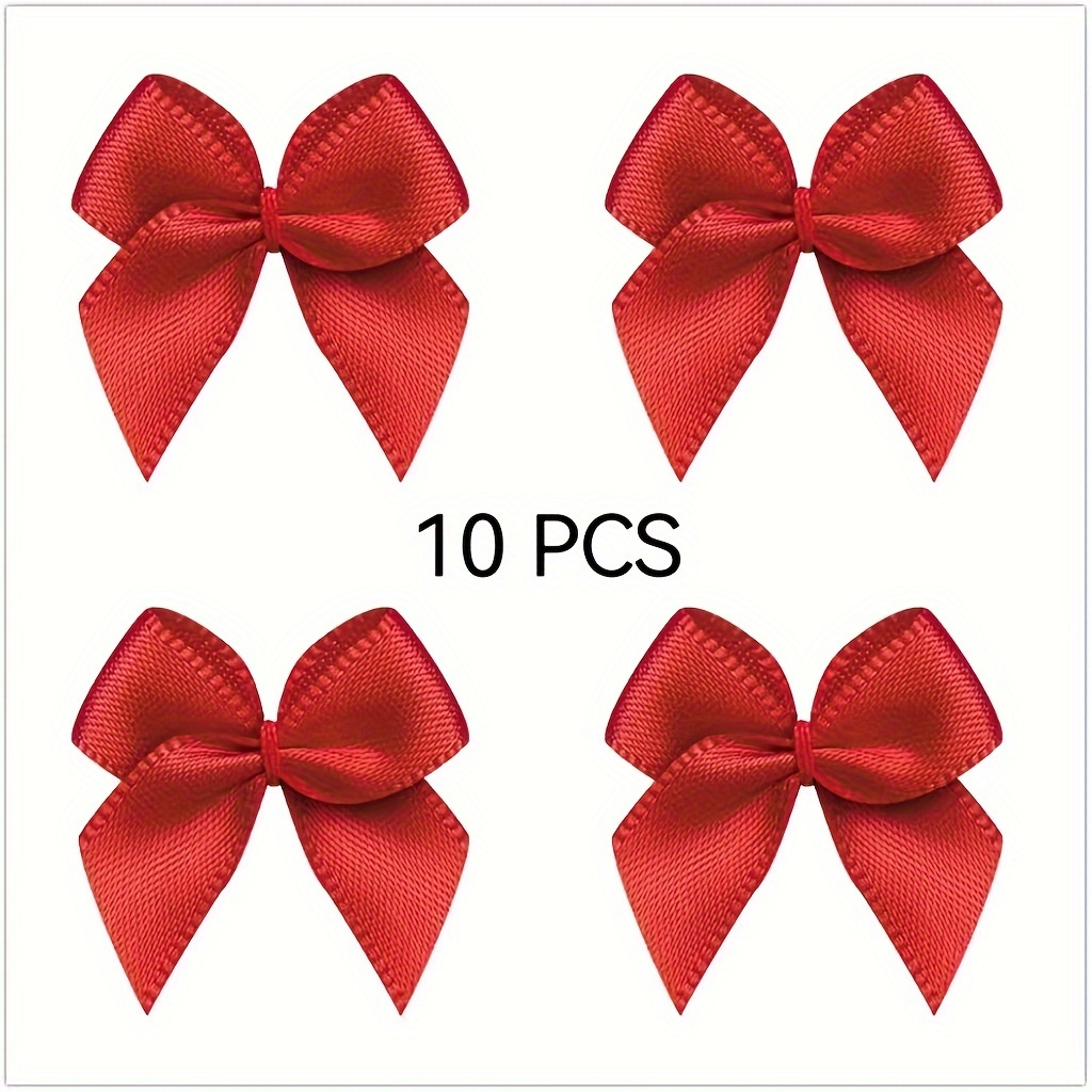 Ribbon Bow Diy Accessories Mini Satin Ribbon Bow Shoes - Temu Germany