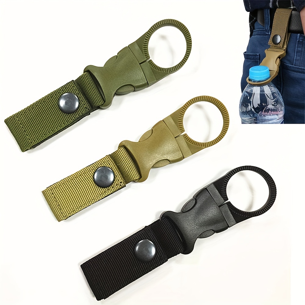 4/2/1X Carabiner Water Bottle Buckle Hook Holder Strap Belt Clip Camping  Outdoor