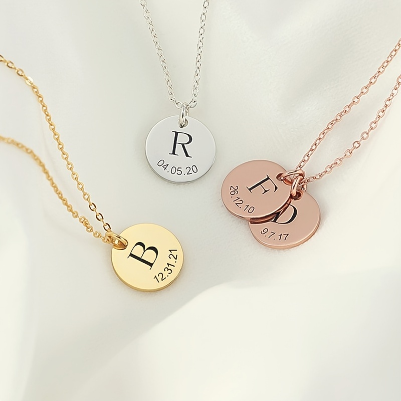 Personalized, 10 Year Anniversary Jewelry Necklace