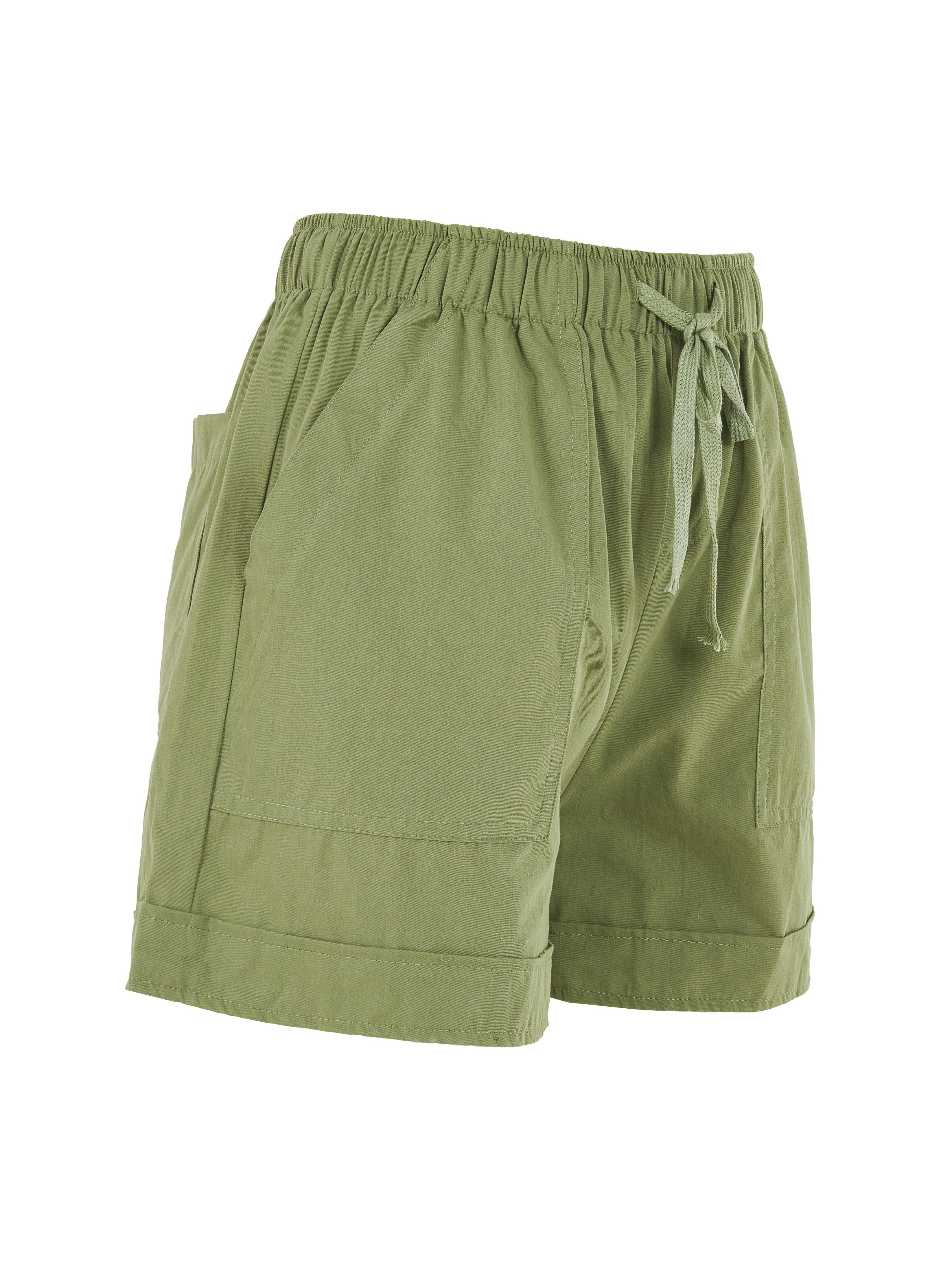 Efsteb Womens Casual Shorts Clearance Trendy Baggy Shorts Summe Shorts  Comfy Fashion Print Elastic Waist Drawstring Shorts Green XL