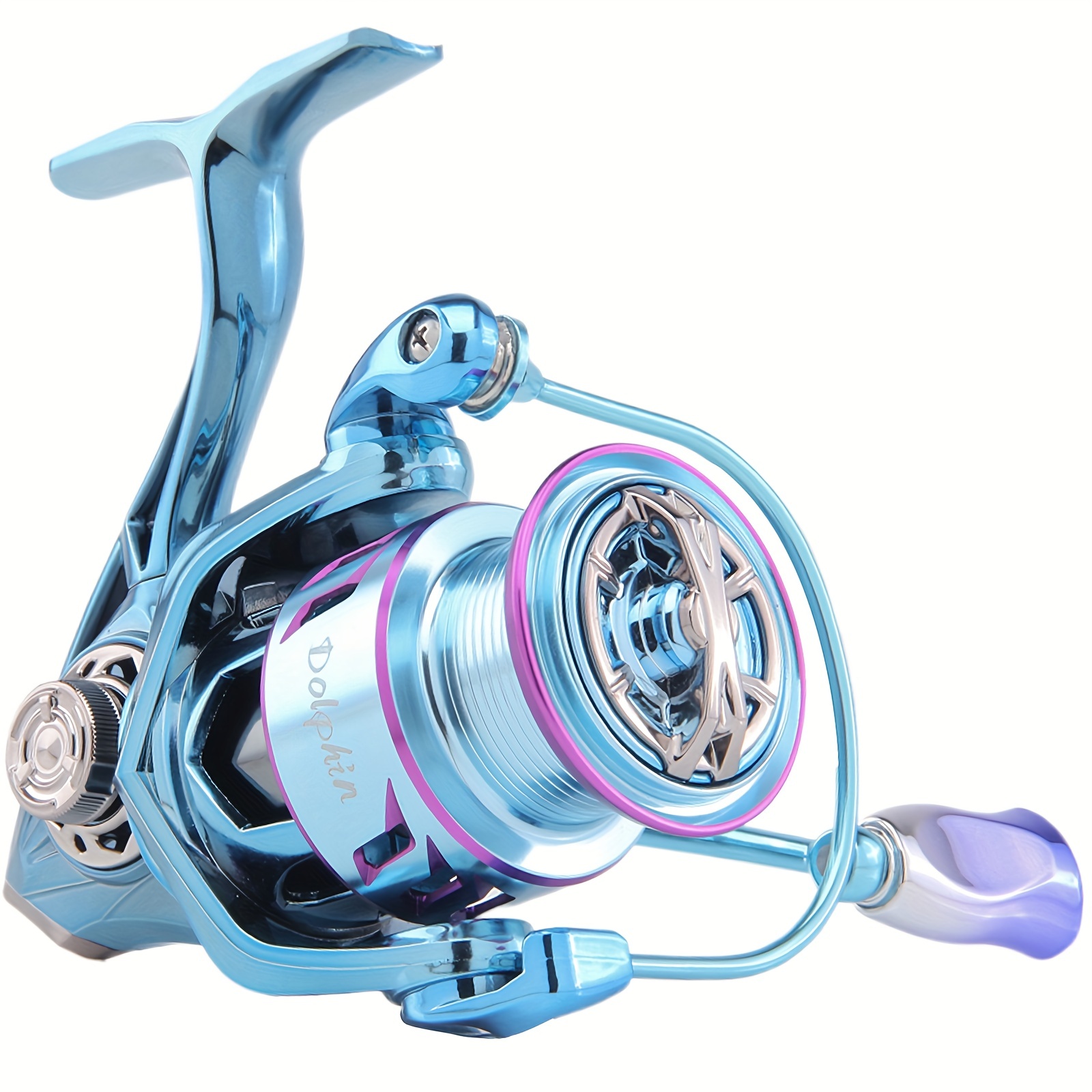 HAUT TON Dolphin 1500/2500/3000 Advance Edition Spinning Reel, 5.2:1Gear  Ratio, 22LBS, 5+1BB, Backlash Free Bearing, Sealed Drag System, Saltwater,  Fr