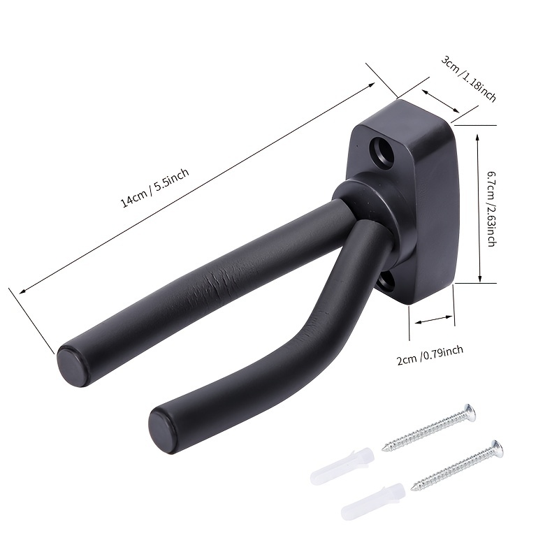 Guitar Wall Mount Guitar Hanger Rotatable Soft Hook Size - Temu Canada