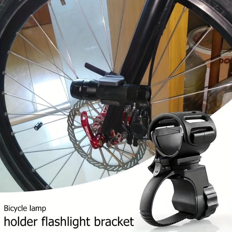 Bicycle Light Mount 360 Degree Rotation Bicycle Flashlight Temu