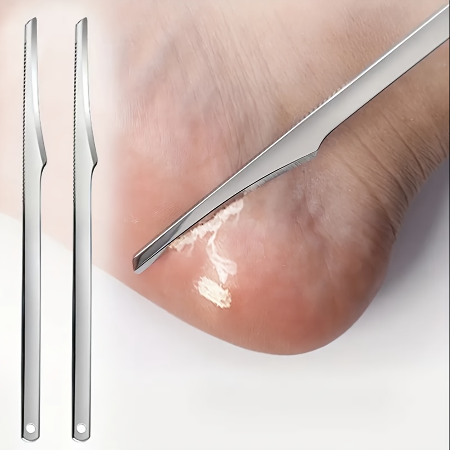 Pedicure Knife Tools Kits, Professional Stainless Steel Foot Scrubber Dead  Skin Remover,1Pcs Foot Scraper Knife to Remove Dead Skin Callus Knife  Scraping Pedicure Tools for Men Women 