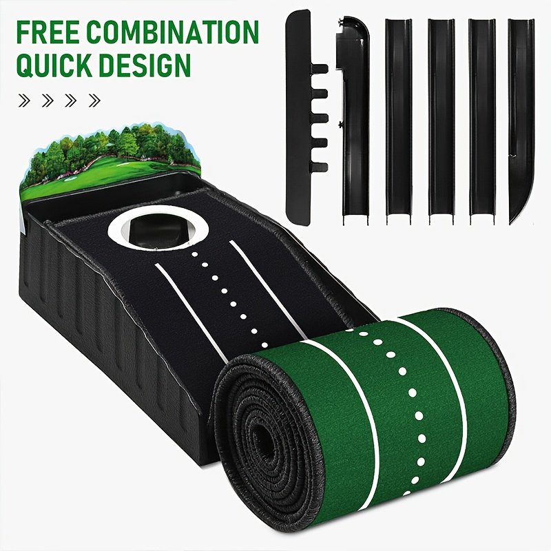 Durable Velvet Crystal Mini Golf Putting Mat