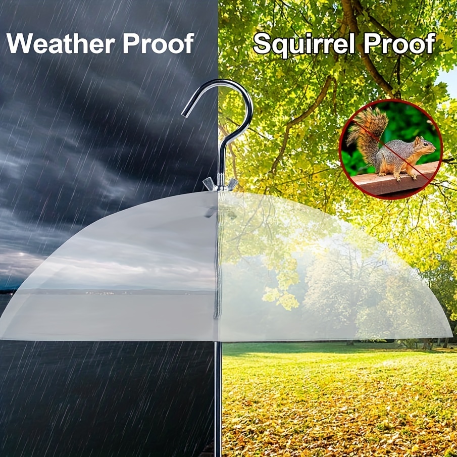  Dome Weather Guards for Rain Protective Baffle