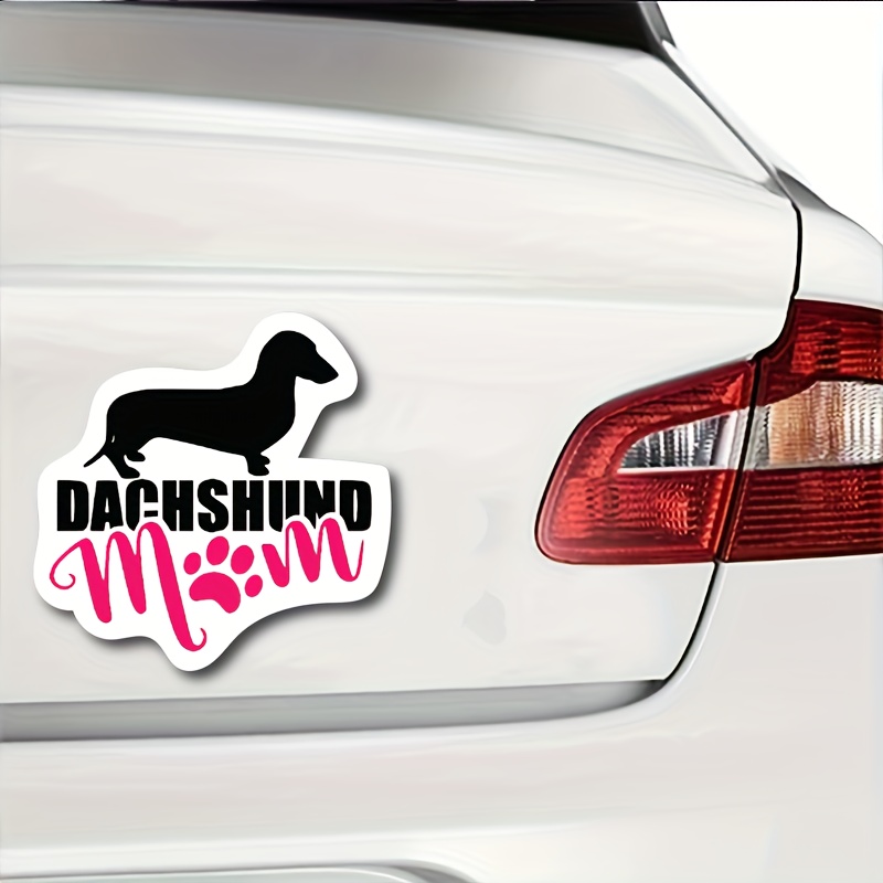 Dachshund sales mom decal