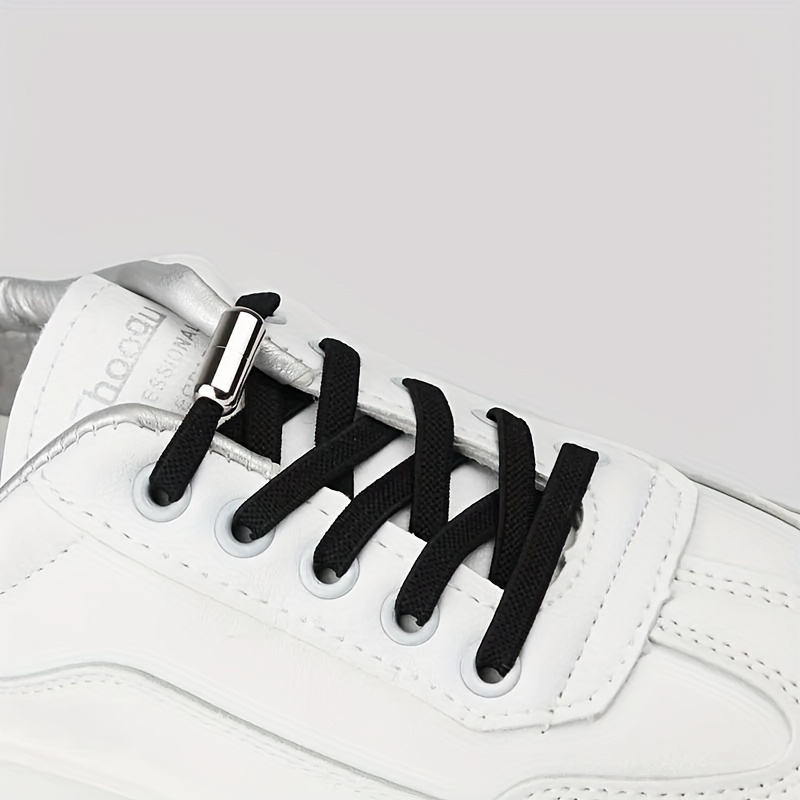 Elastic Semicircle No Tie Shoelaces Round Shoe Laces - Temu