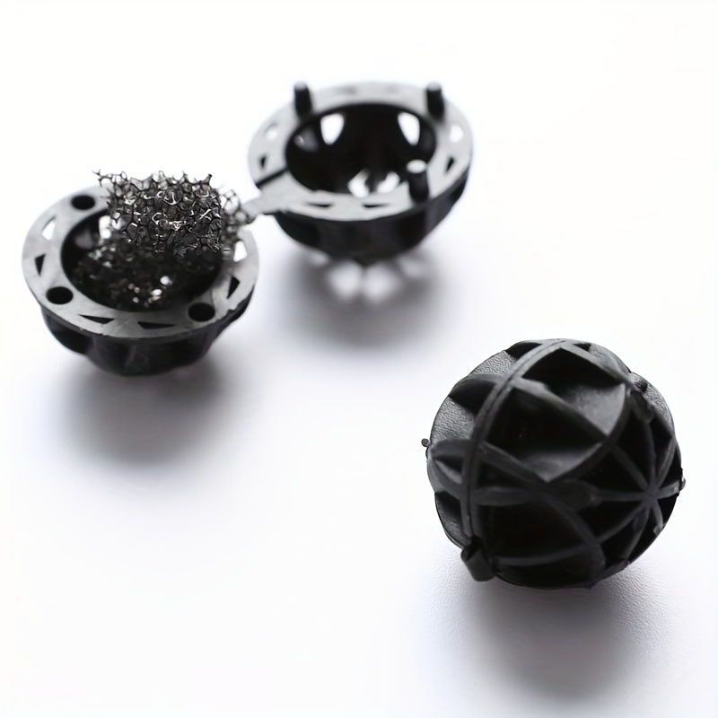 100 Bio Bolas De Limpieza Para Acuario – Filtro Biológico Con Algodón Para Peceras, Estanques Y Peceras (Diámetro 16mm)