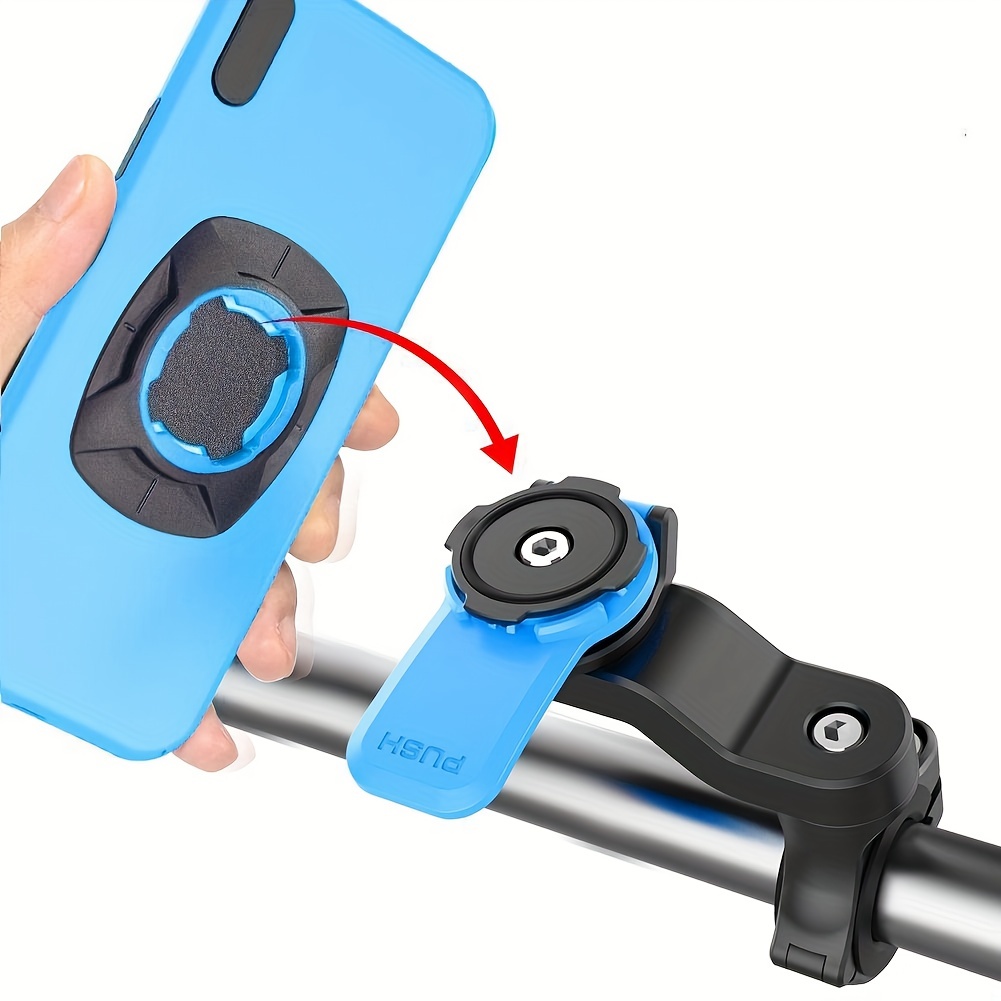 Supporto per telefono da Bici regolabile a 360° antivibrazione