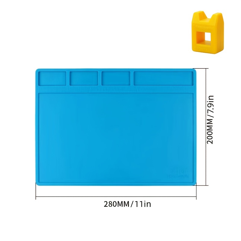 Heat Insulation Silicone Pad Microscope Desk Mat