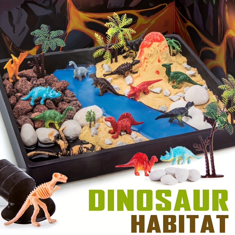 Jouets pour enfants Dinosaur Habitat Micro Paysage Jouets de