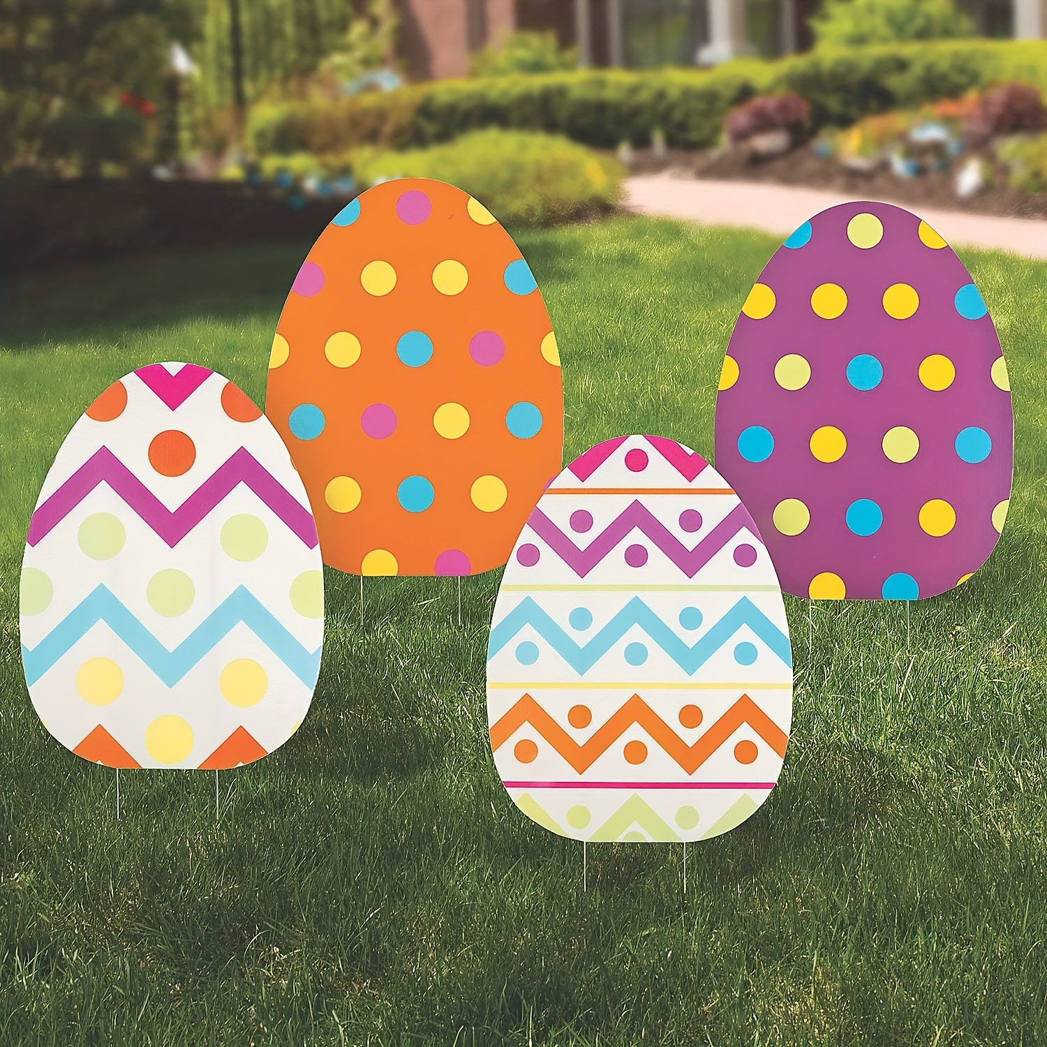 36 huevos de Pascua gigantes de 6 x 4 pulgadas, huevos de plástico  rellenables a granel, huevos de Pascua gigantes vacíos para caza de Pascua