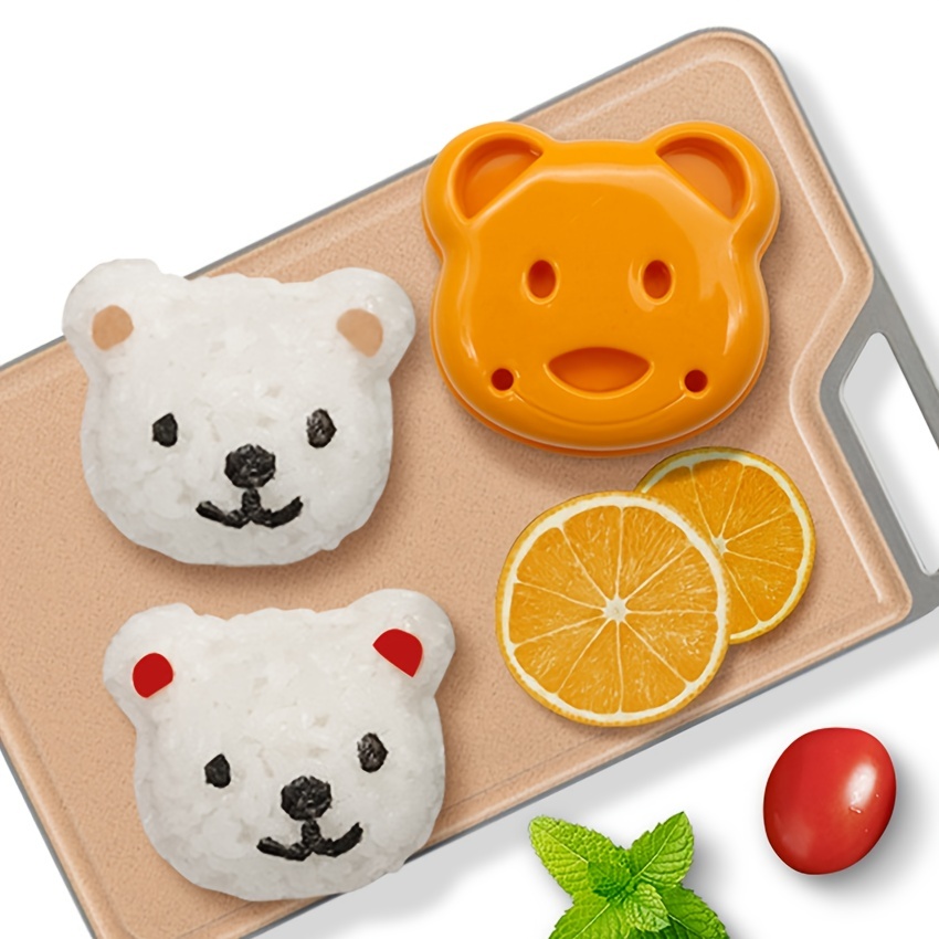 Little Bear Shape Sandwich Mold, Bread Mold, Sandwich Maker, Sushi Rice  Ball Mold, Diy Mold, Kitchen Accessories, Back To School, School Supplies,  Lunch Box Essentials - Temu