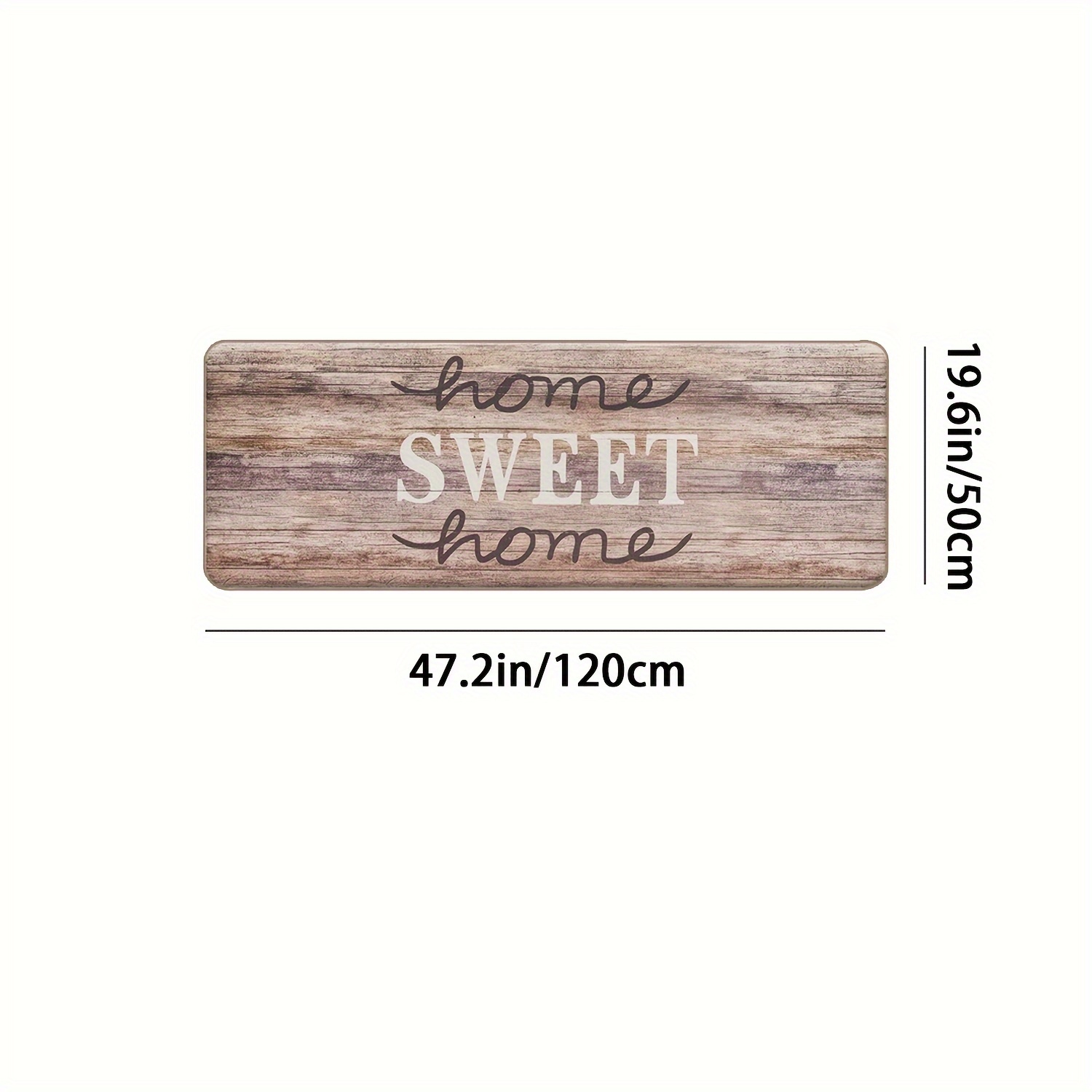 Farmhouse Kitchen Mats Sweet Home Letter Pattern Kitchen Rug - Temu