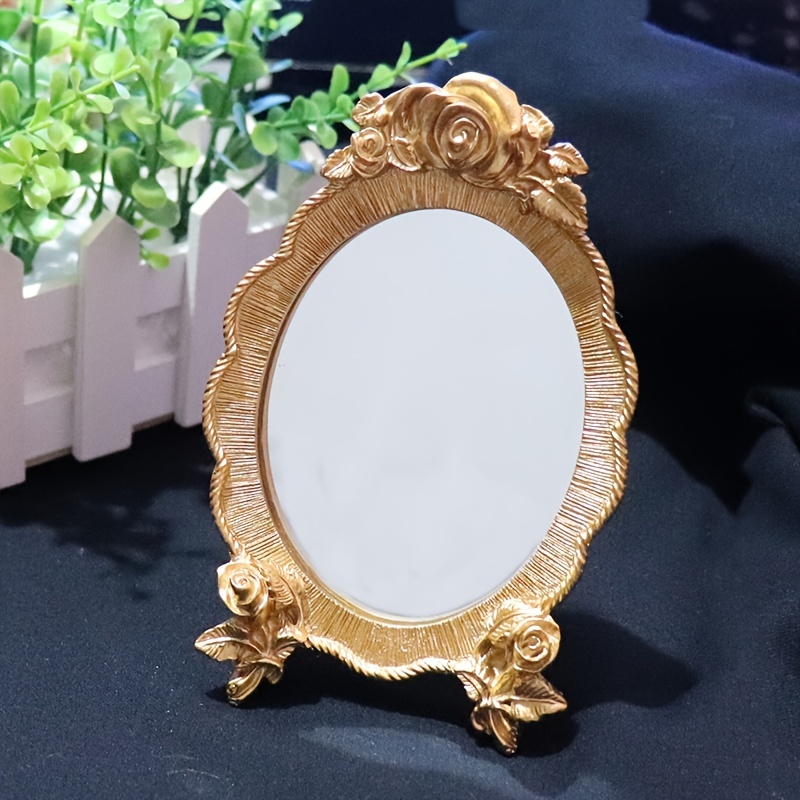 Specchio Trucco Irregolare Supporto Specchio Decorativo - Temu Italy