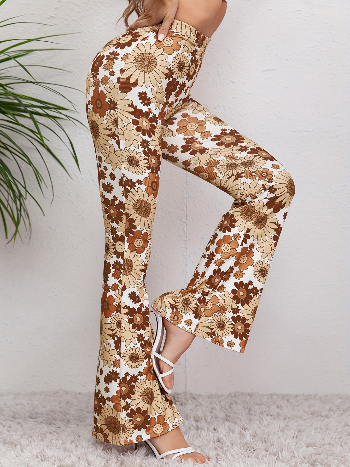 Cow Print High-Rise Flare Pants  Cow outfits, Printed pants, Print clothes