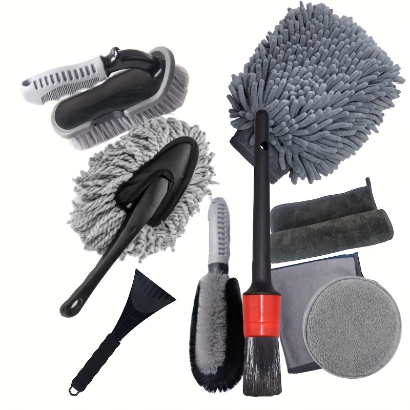 15 PCS Car Detailing Brush Set,Car Interior Cleaning Kit Includes Detail  Brushes, Wheel Brush, Wheel Tire Brush Kit - AliExpress