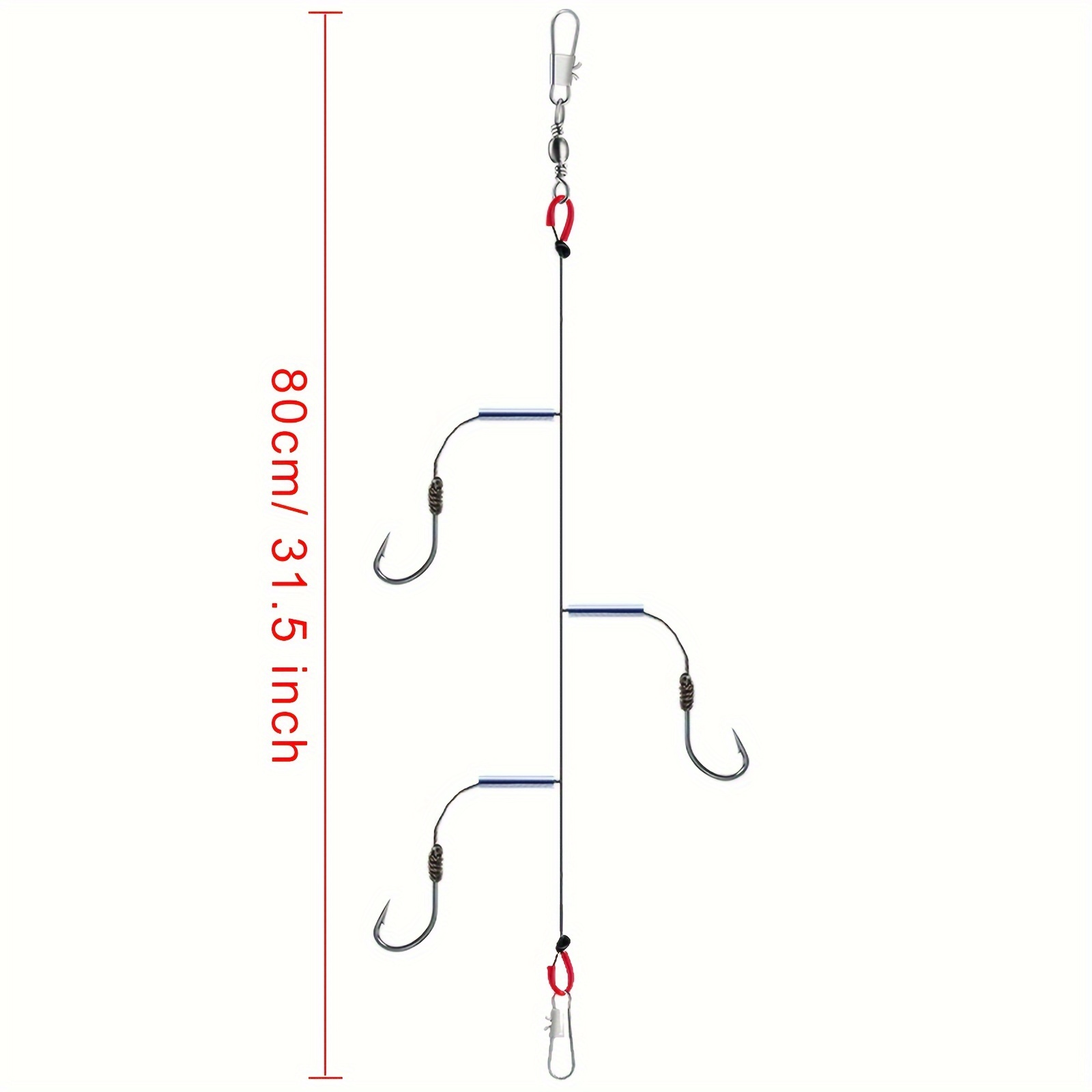 Stainless Steel String Hook Combination Fishing String Rigs - Temu