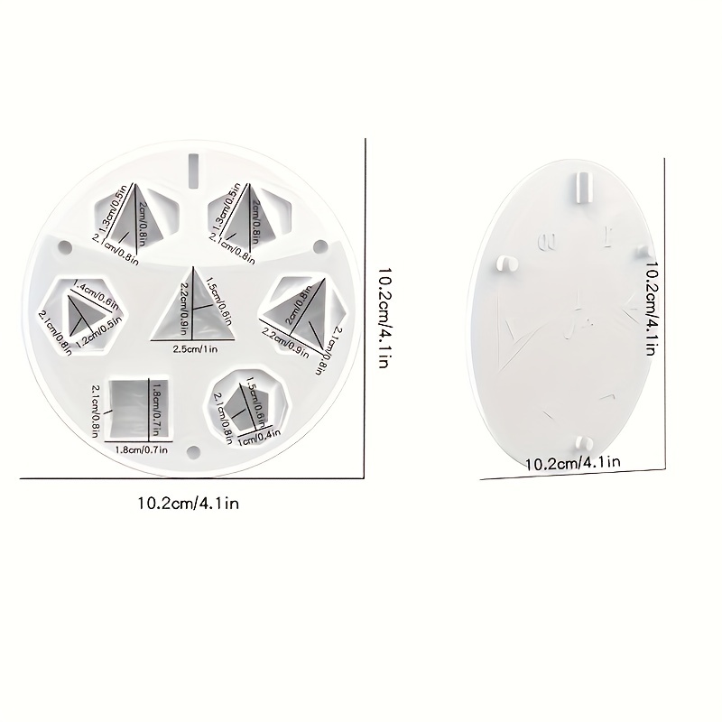 Alphanumeric Resin Dice Molds Polyhedral Silicone Dice Molds - Temu